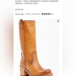 Cleo and wolf Women's Boots